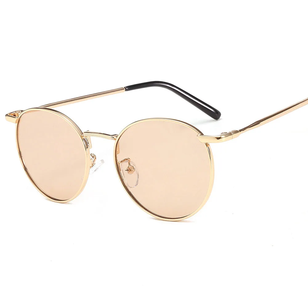 

Steampunk Round Sunglasses Women 2020 Fashion Metal Glasses Shades For Men Vintage Retro Sun Glasses Goggles Gafas De Sol UV400