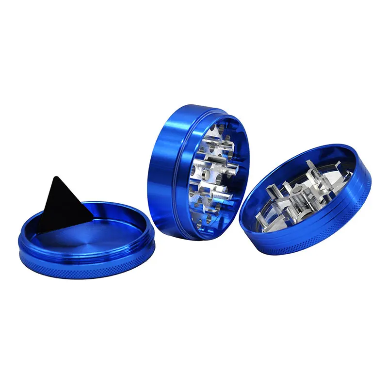 Двухслойная дробилка для курения и табака с ручным приводом оконная