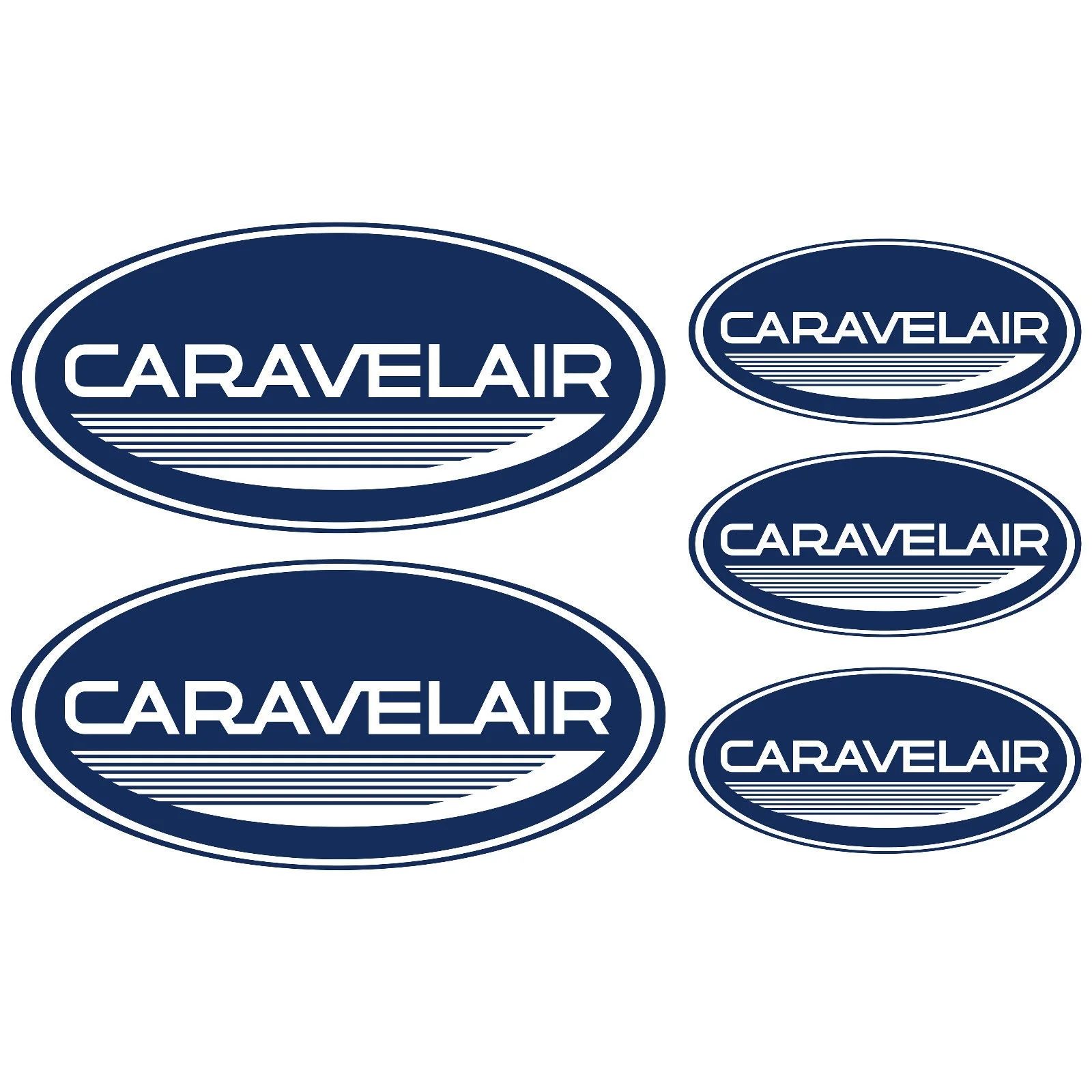

For CARAVELAIR aufkleber sticker wohnmobil camper wohnwagen caravan 5 Sticker Pieces Car Styling