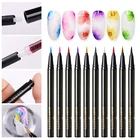 BORN PRETTY Цветущий лак для ногтей Акварельная краска для ногтей чернильный лак для дизайна ногтей DIY дизайн 12 цветов в наличии