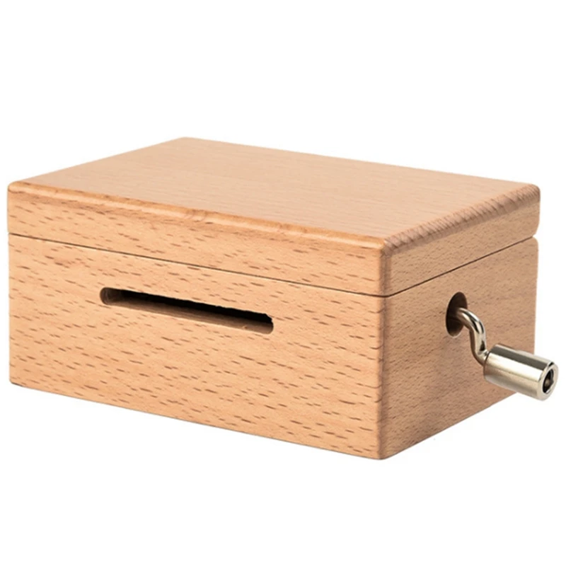 Ручная Музыкальная шкатулка с дыроколом и 5 бумажными лентами музыкальная 15