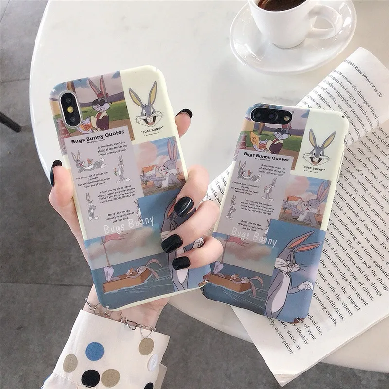 Милый чехол Meachy Bugs Bunny для Huawei P20 P30 P10 Pro Lite Honor 10 9 8X 9X 20 V20 V10 20i 9i Mate Nova 5 | Мобильные