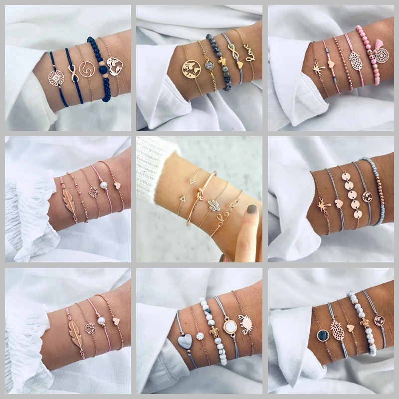 17IF браслет на руку женский женские браслеты украшения брослеты бижутерия для