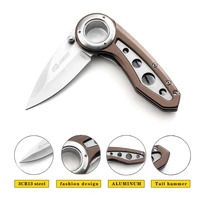 aluminum handle pocket tactical folding knife outdoor camping hunting survival utility edc tools self defense rescue sr0231
