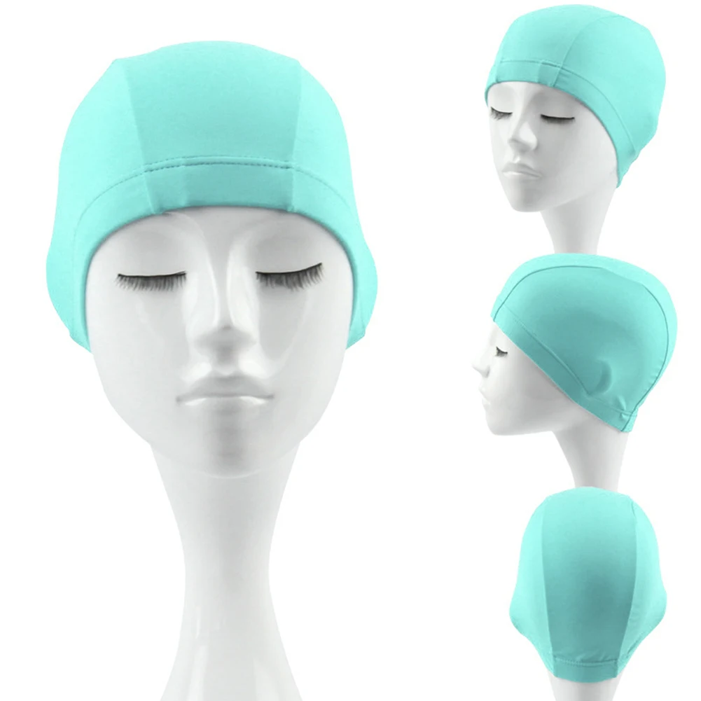 Unisex Adults Multicolor Ear Swimming cap Sports Waterproof Hat Siwm Pool | Спорт и развлечения
