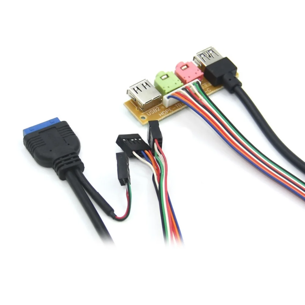 70 см Передняя панель корпуса USB3.0 + USB2.0 HD аудио разъем Порты ввода/вывода плата