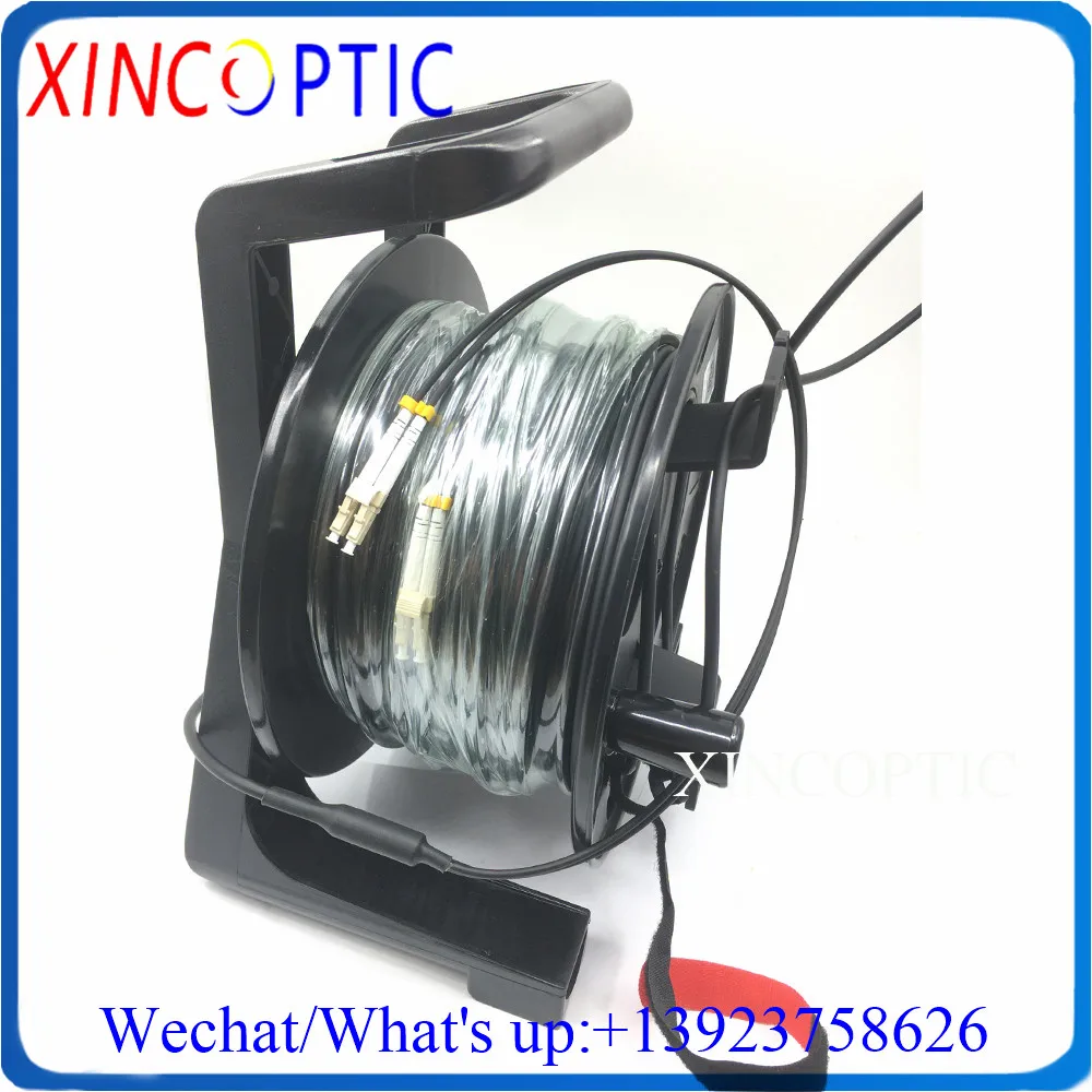 150 м 2 волокна MM OM3-150 4 0mm LSZH/TPU 150Mts нити LC/SC/ST/FC MultiMode 2C бронированный