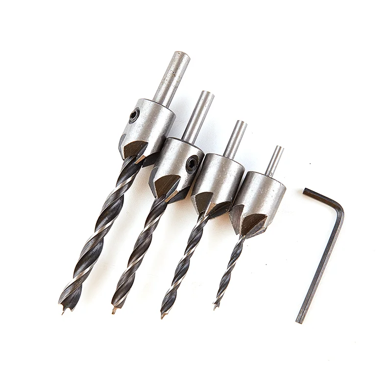 

4 шт., набор сверл для столярных работ