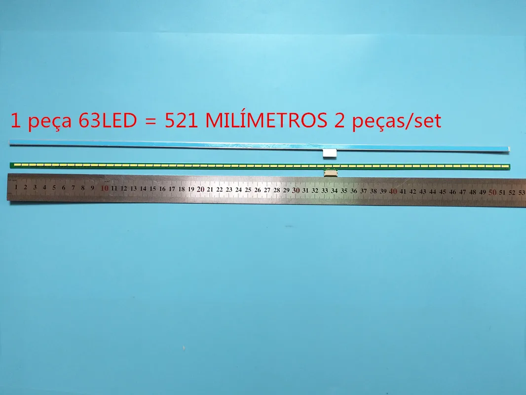 Новинка 2 шт./компл. 63LED для LG 47LM6600 47LM760T 47E800A 6920L-0001C 6922L-0021A LC470EUG PE F1 lc470uh 6916L0823A 6916L0824A