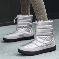 new warm ankle boots shoes waterproof women winter boots winter women shoes comfort casual lace up platform boots shoes women