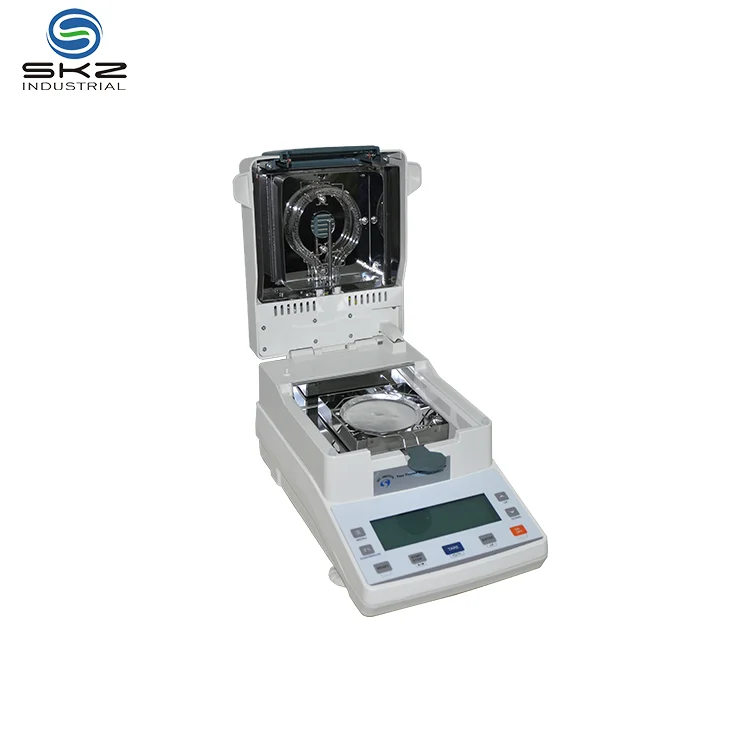 

110g/10mg 0.01g lab halogen moisture analyzer