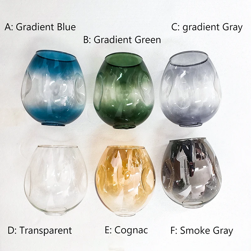 Lámpara LED nórdica de cristal E27 para el hogar, candelabro de habitación para comedor, decoración de dormitorio, accesorio de luz interior