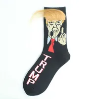 Забавные носки в виде Трампа #1