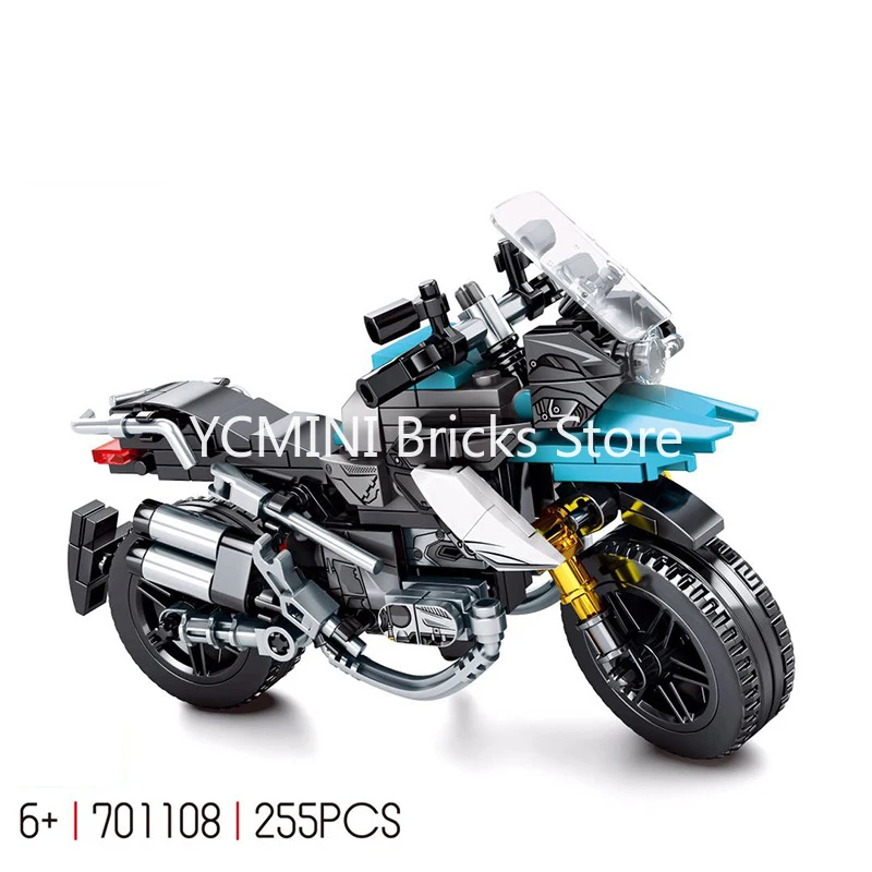 Конструктор Sembo для конструктора Lego креативный внедорожный мотоцикл мальчиков