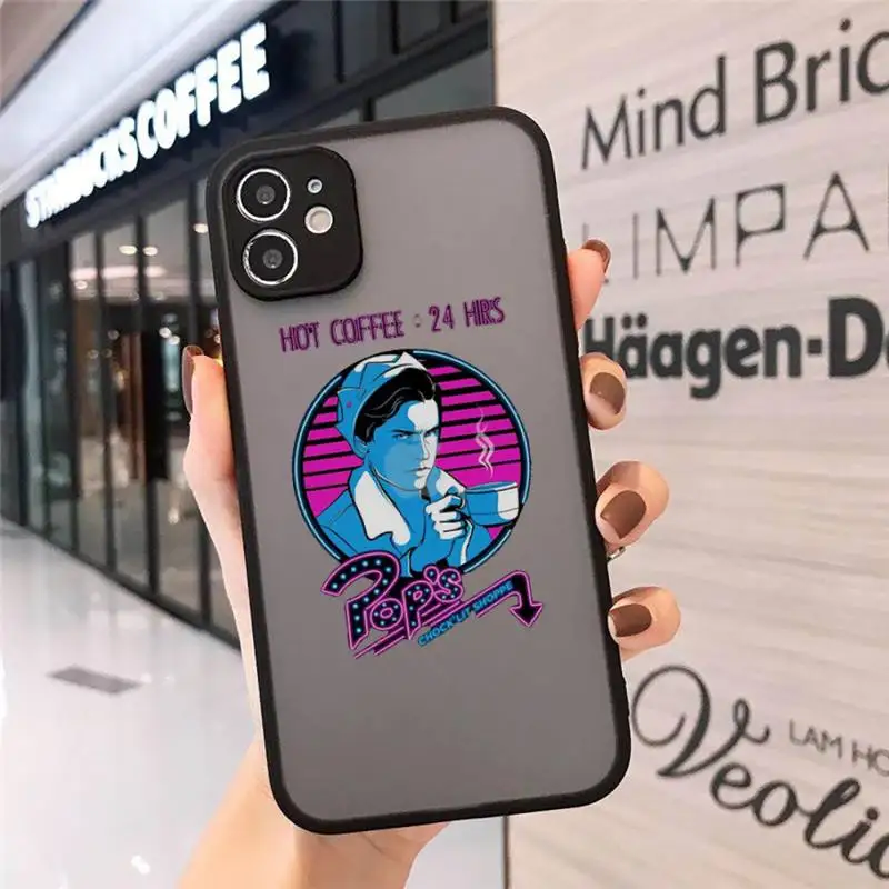 

RiverdaleSerpent Jughead Jones Phone Cases Matte Transparent for iPhone 7 8 11 12 s mini pro X XS XR MAX Plus cover funda
