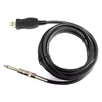 usb guitar cable 16bit 48 44 1khz digital quality sound input comes with driver plug and play