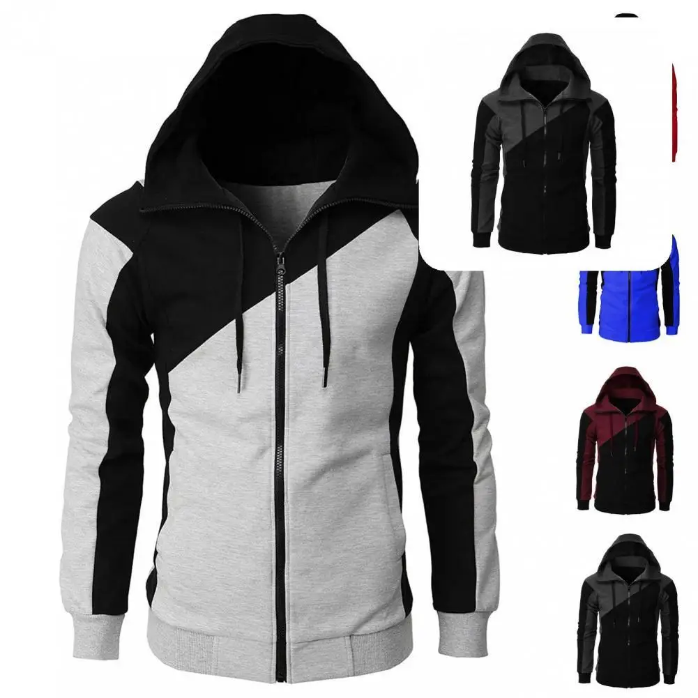 

Spring Hoodie Fit Hat Cardigan Energetic Men Hoodie Men Coat for School