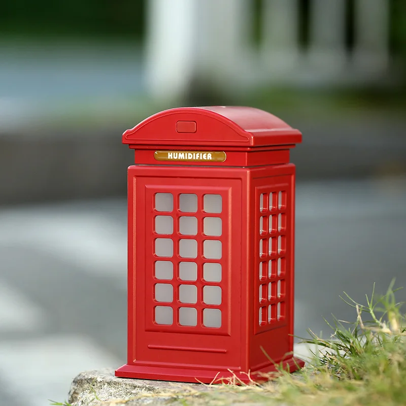 300 мл ультразвуковой распылитель тумана фоггер телефонная будка с 7 сменными