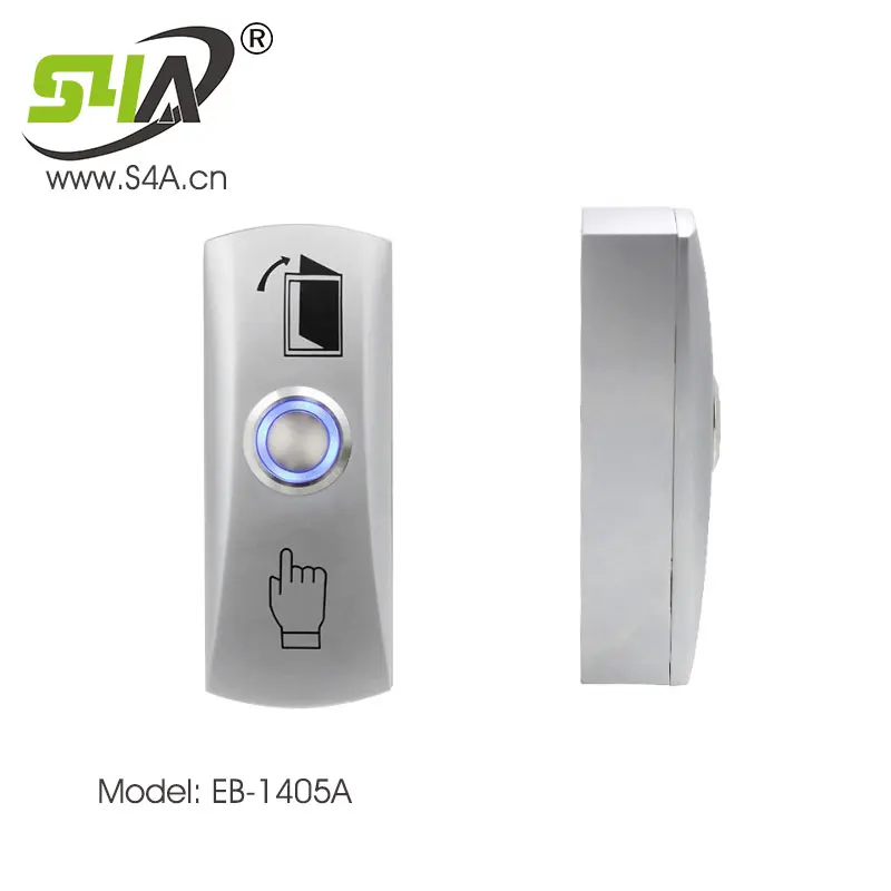 Кнопка выхода из сплава цинка с задней коробкой|exit button|button exitbuttons buttons |