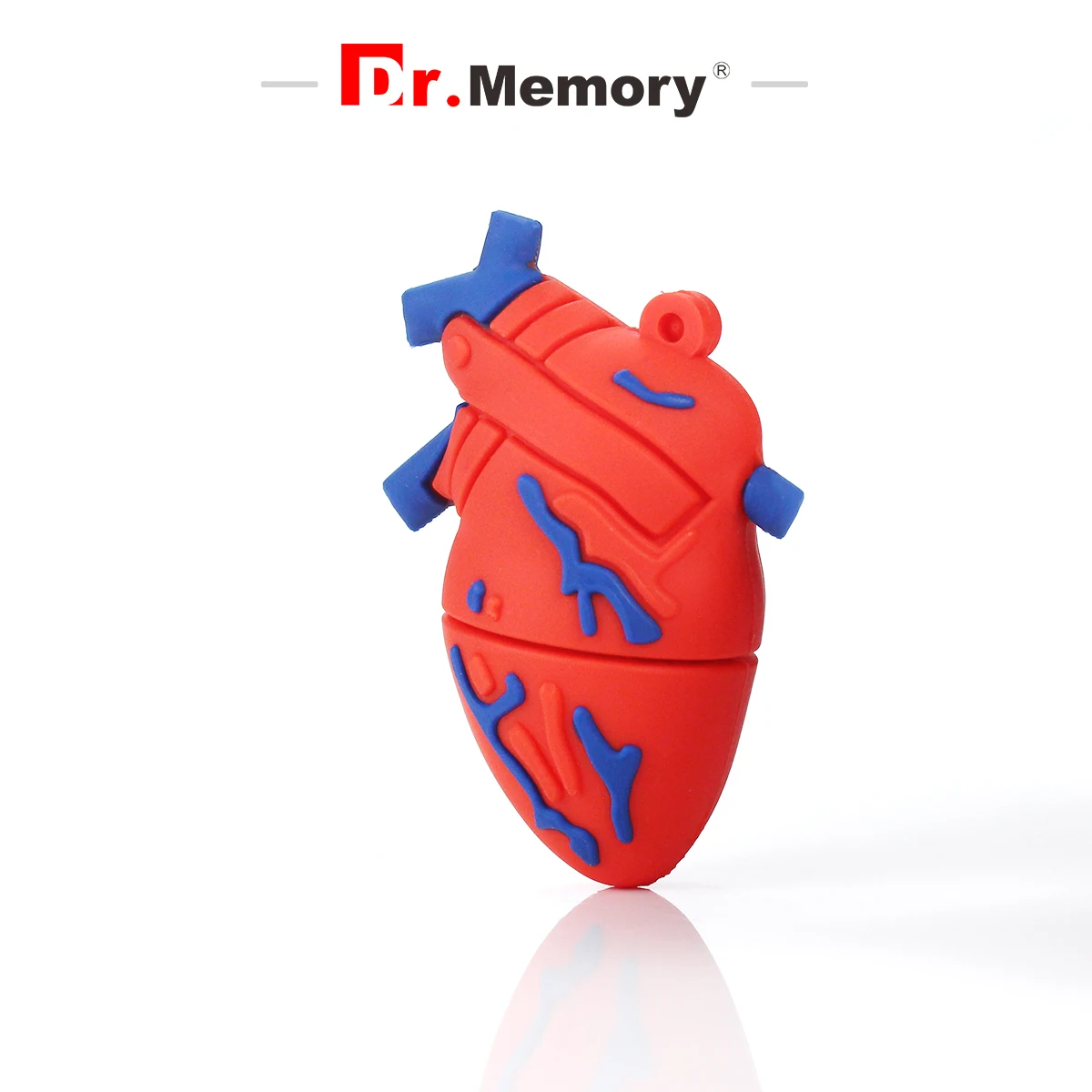 

USB-флеш-накопитель в виде красного сердца, 4-128 ГБ