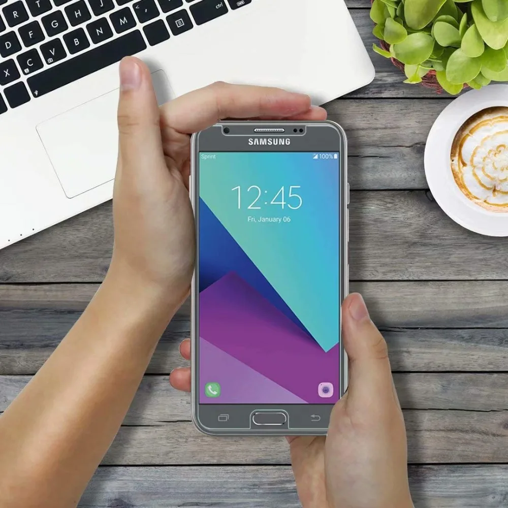 Чехол из закаленного стекла 9H для SAMSUNG Galaxy J2 Core J3 J5 J7 Prime защитная пленка экрана Max
