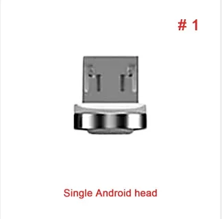 Only Micro Plug Магнитный кабель Micro USB кабель 3A Быстрая зарядка Магнитная линия Android зарядка линии синхронизации данных для huawei Xiaomi LG - Цвет: Only Micro Plug