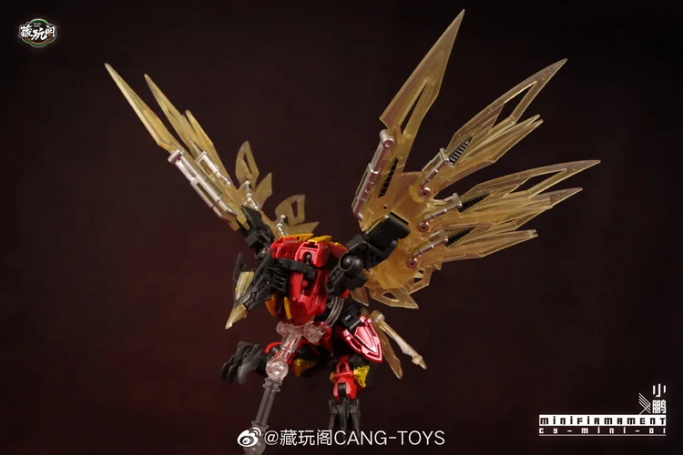 [В наличии] Cang-игрушки CT-Chiyou-03 CT-03B CY-Mini-01 мини-фигурки Divebomb Predaking трансформеры ПВХ