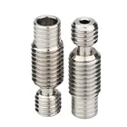 TC4 горловина E3D V6 Heat Break, титановый сплав M6 + M7 Hotend Горловина для 1,75 мм цельнометаллического дистанционного кормления