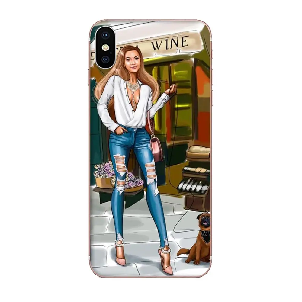 Телефон Quinn из ТПУ для Xiaomi Redmi Mi 4 7A 9T K20 CC9 CC9e Note 7 8 9 Y3 SE Pro Prime Go Play Shopping Girl Princess Female |