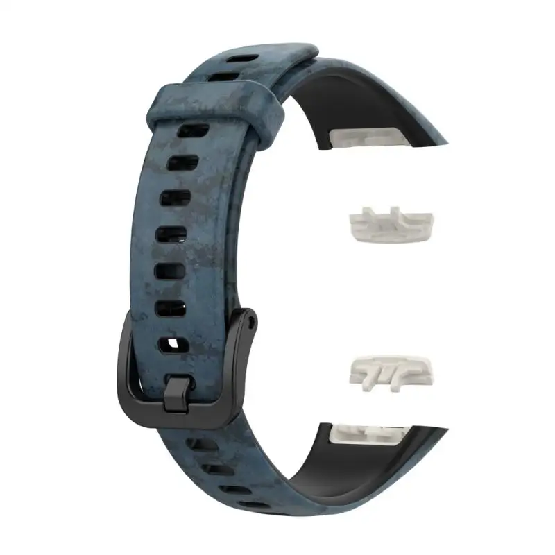 Ремешок силиконовый для Huawei 6/Honor Band6 Band сменный Браслет с принтом honor | Электроника