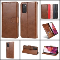 flip wallet leather case for samsung galaxy s21 note 20 10 9 8 s20 ultra s10 lite s9 s8 plus s7 edge shockproof cover phone bag