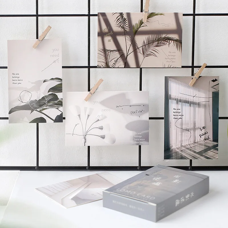 28 шт./лот креативные ломо карты милые открытки Мини мультфильм сообщение