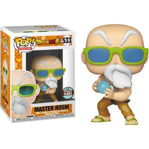 Поп Японский Амин Dragon Ball Master Roshi 533 # виниловая экшн фигурка Коллекционная модель