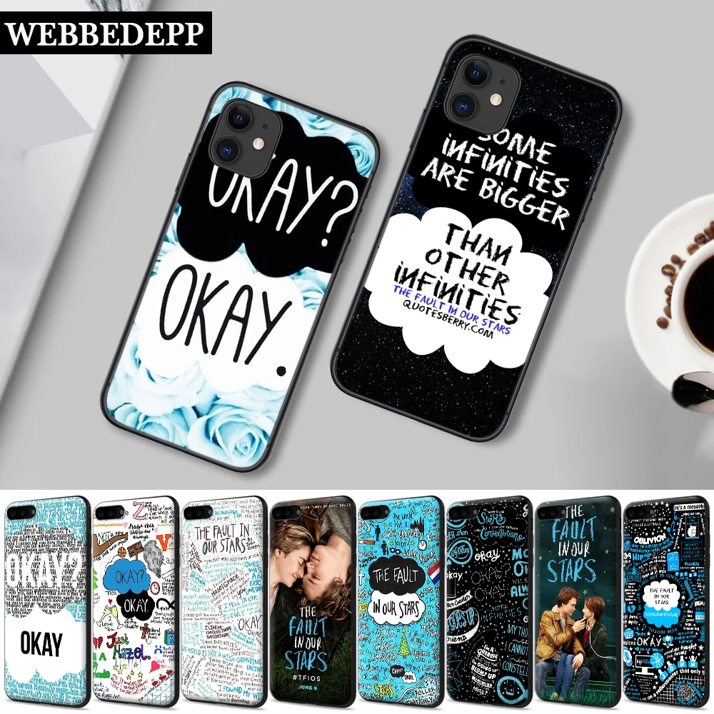 39Q ошибка в наших звездах нормально силиконовый мягкий чехол для iPhone 5 SE 5S 6 6S Plus 7 8