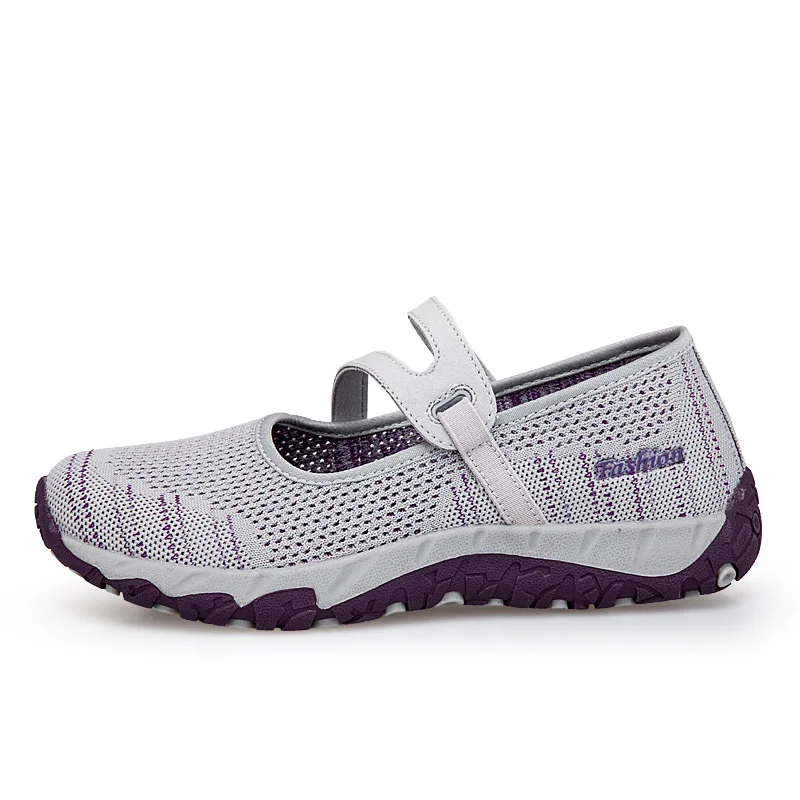 

2021 Women Lightweight Walking Shoes High Quality Casual Sneakers Fashion Flats Creepers Comfortable Mother Footwear Zapatillas