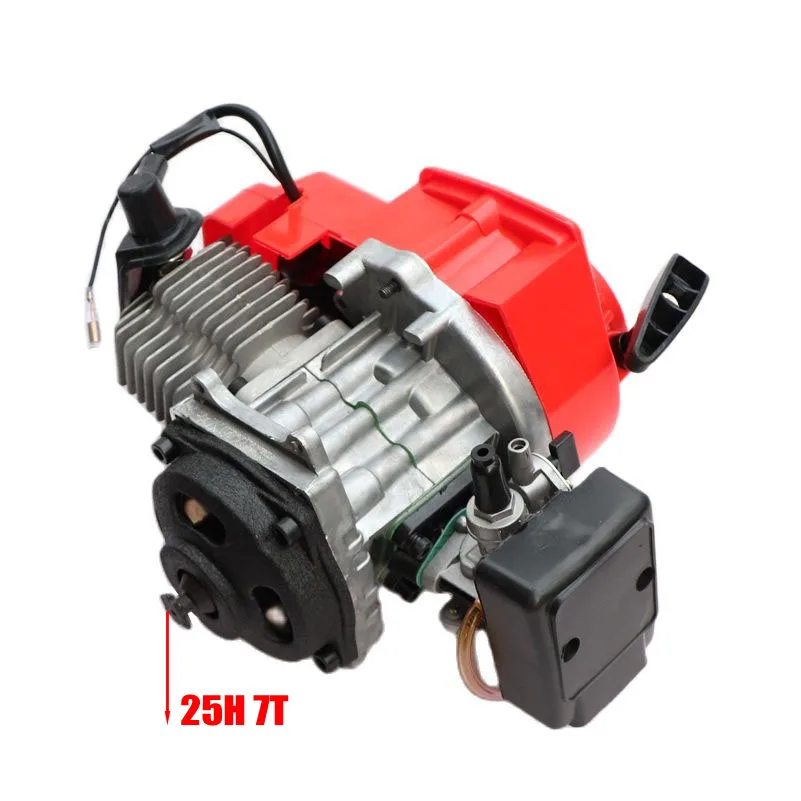 

Новый высококачественный 2-тактный двигатель 43cc 47cc 49cc для мини-квадроцикла, карманного велосипеда