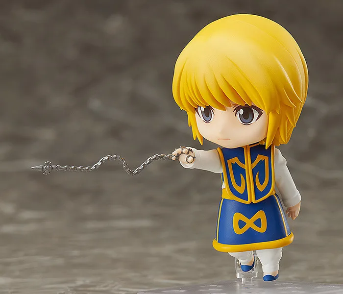 

100% Original: HUNTER x HUNTER Kurapika Q version figma PVC Action Figure Anime Figure Model Toys Figure Collection Doll Gift