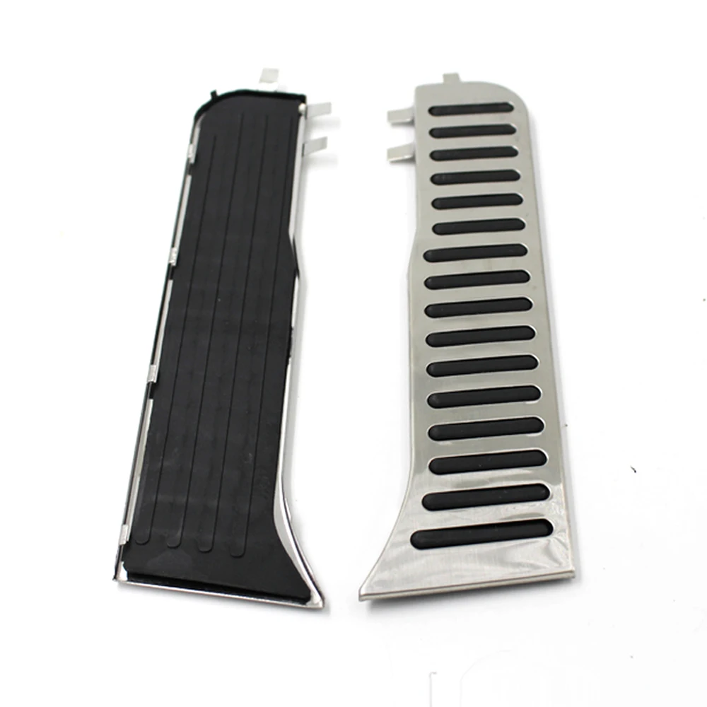 LHD пластины из нержавеющей ручные педали топлива Тормозная Подножка педаль для