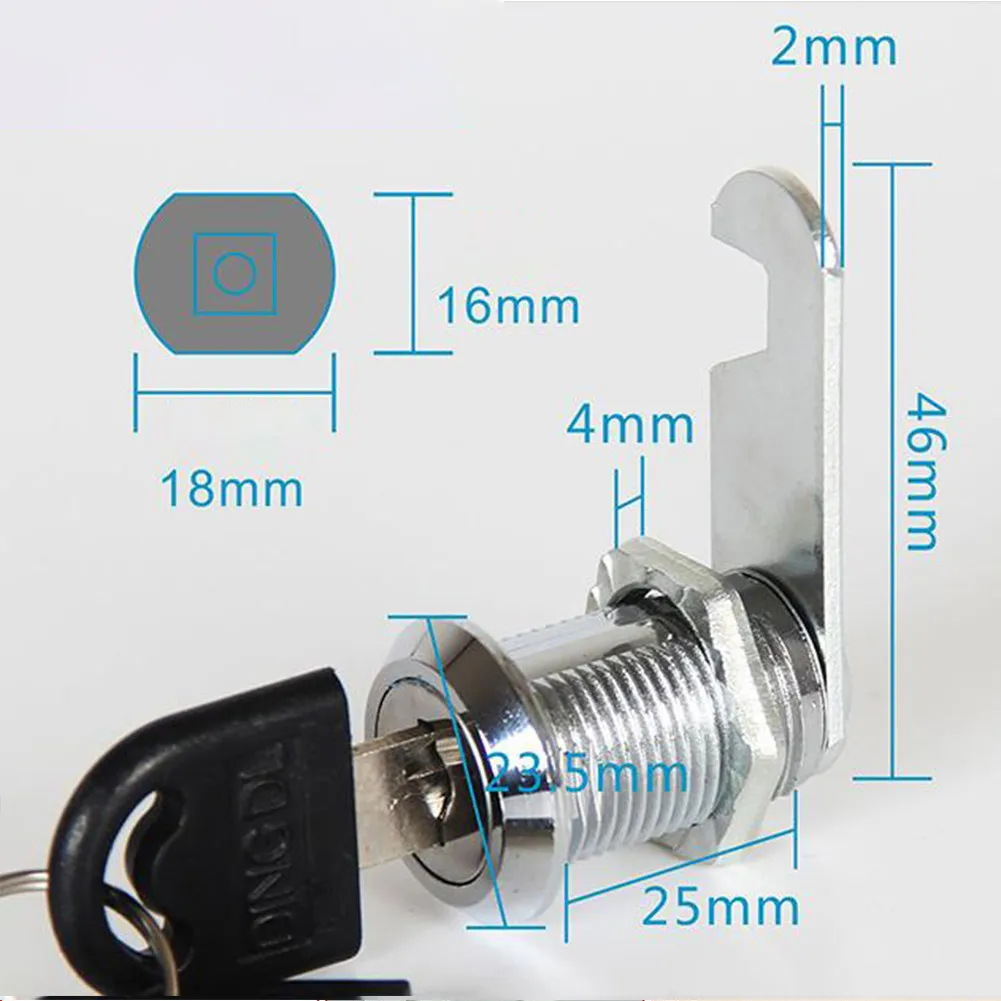 

Accessories Cam Lock Door Barrel Drawer Mail Box Locker Replace W/ Keys