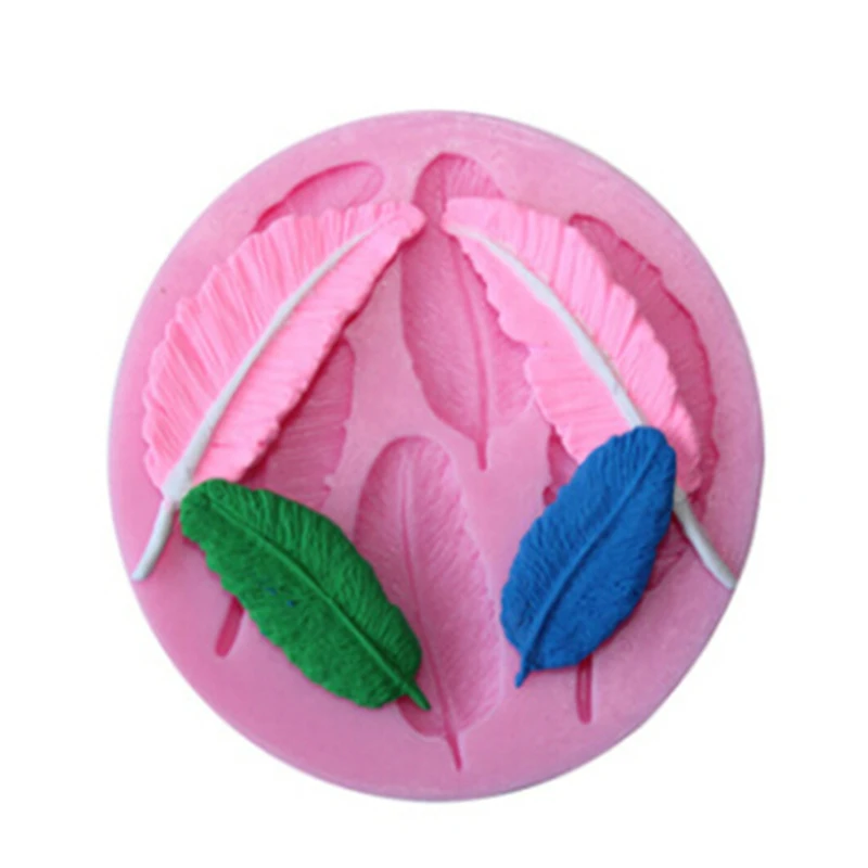 Сделай сам модель пера формы для вырезания торта силиконовые выпечки помадки