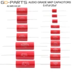 Конденсатор Audiophiler Axial MKP, 250 В, 0,47 В постоянного тока мкФ ф-20 мкФ Ф, аудиокласс для винтажного гитарного усилителя, динамика, перекрестная Частотная муфта