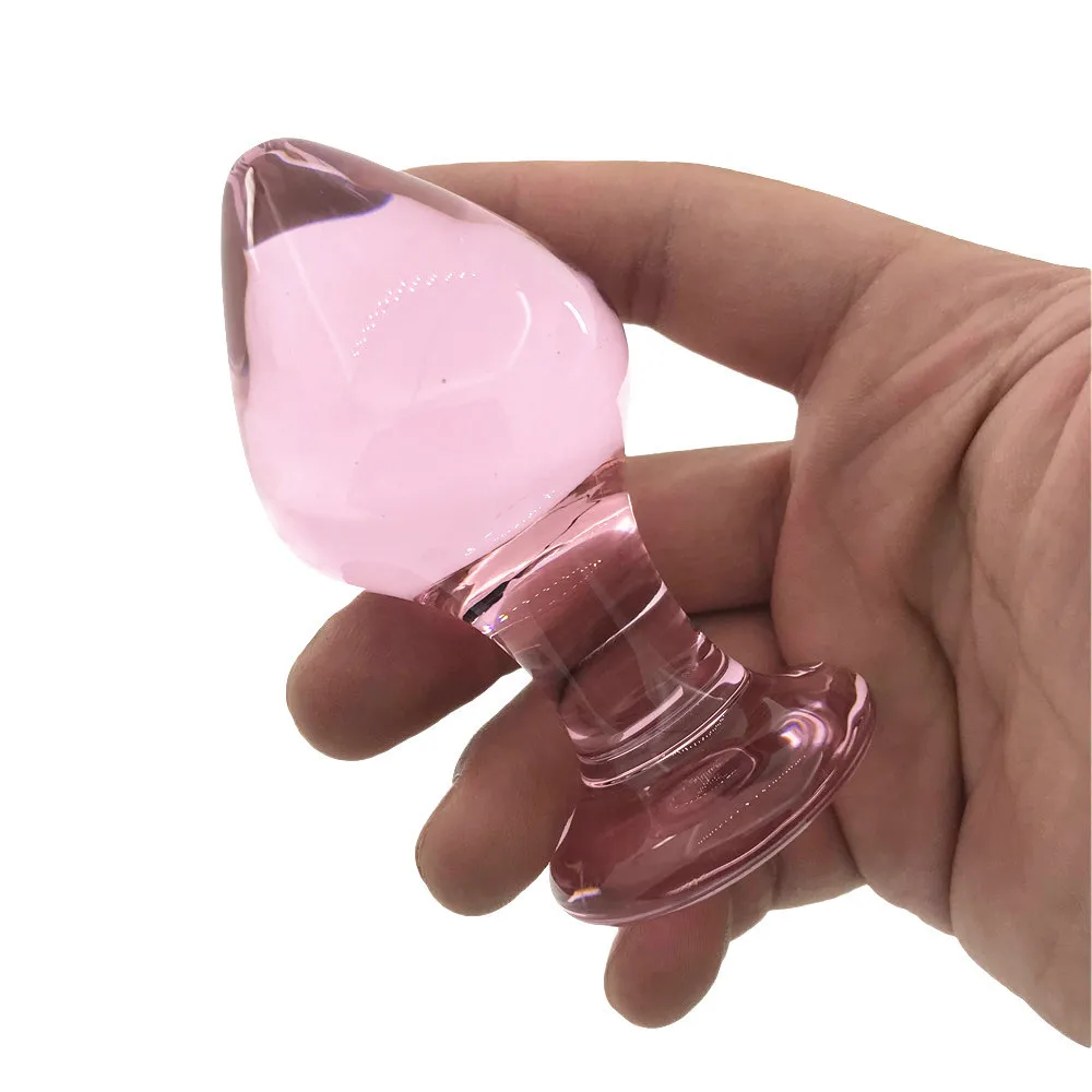 Анальная пробка для мастурбации AUEXY с кристаллом секс-игрушки мужчин и женщин