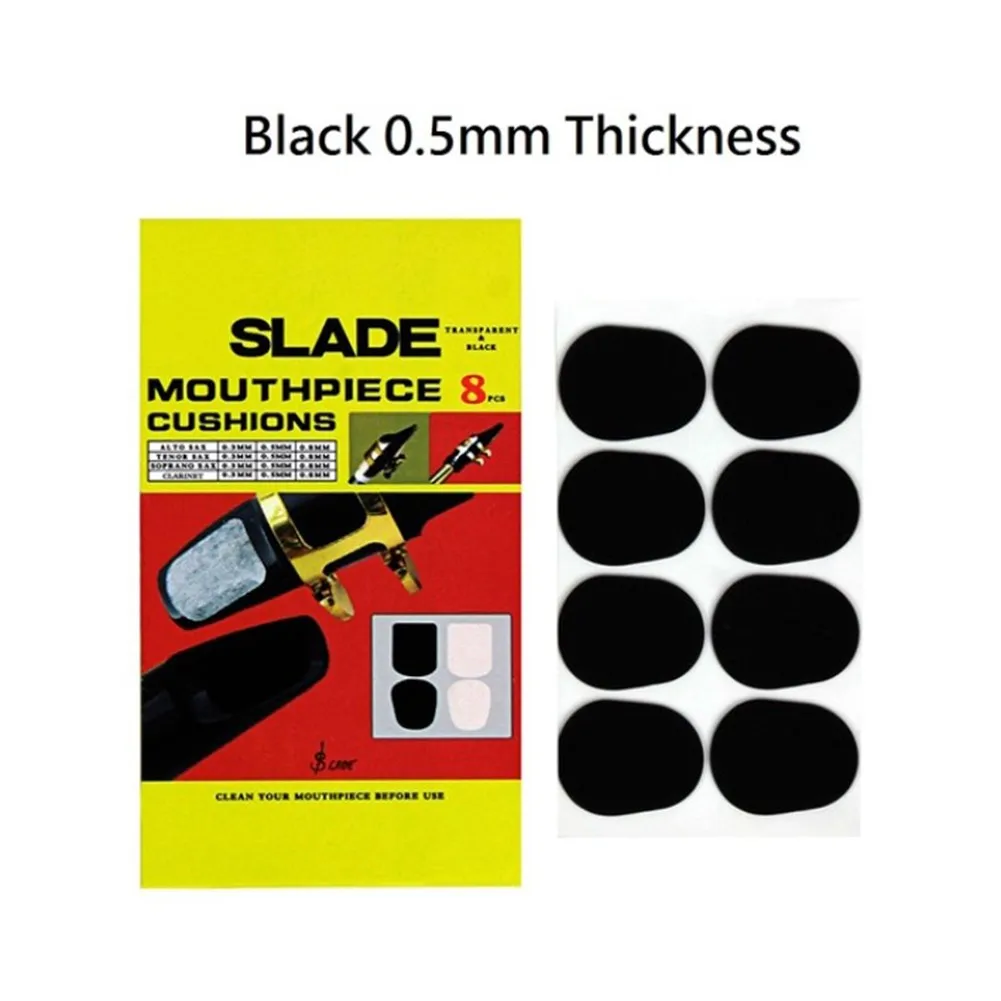 

SLADE 8Pcs Alto Sax Mouthpiece Cushions Patches Pads Thickness 0.3mm 0.5mm 0.8mm Woodwind Instruments Saxophone Musical Access