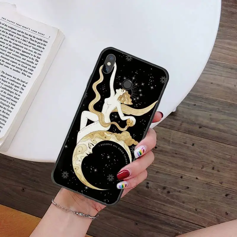 

Witches Moon Tarot Mystery Totem Phone Cases For Xiaomi Redmi 7 9t 9se k20 mi8 max3 lite 9 note 8 9s 10 pro Soft Silicone