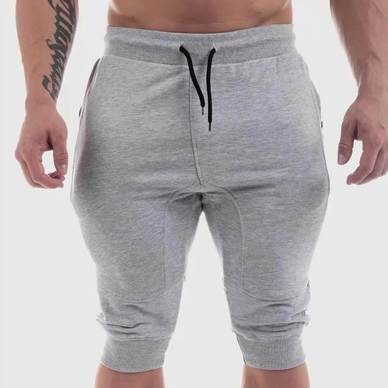 

Shot cotton tight-fitting slim light board casual sports spot stretch shorts