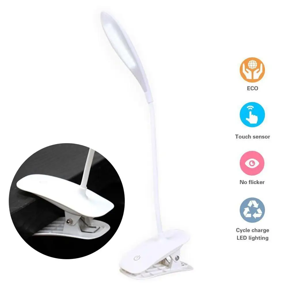 Светодиодный светильник с регулируемой яркостью и гибким usb разъемом для