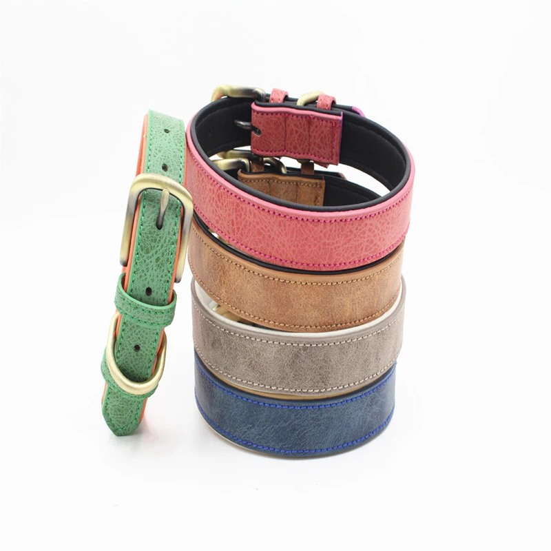 Ошейник для домашних животных из микрофибры износостойкий D-образный ошейник с