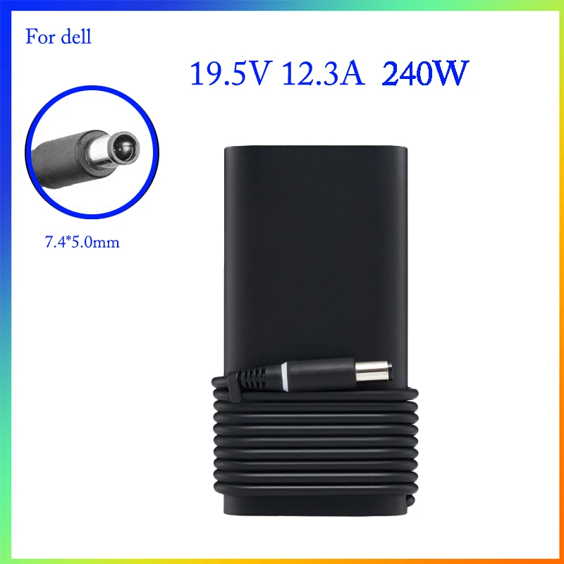 Оригинальный 19 5 V 12.3A 240W адаптер переменного тока ForD DELL Alienware M15x M17x Precision 17 7000 R3 PA 9E