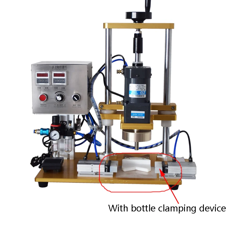 Electric Capping Machine Chili Sauce Tinplate Canned Glass Bottle Sealing Desktop Canning | Бытовая техника