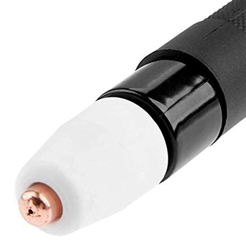 

Air Plasma Cutting Torch PT31 Consumables Kit 40 PCS Copper Extension Electrode and Nozzle Cutting Consumables